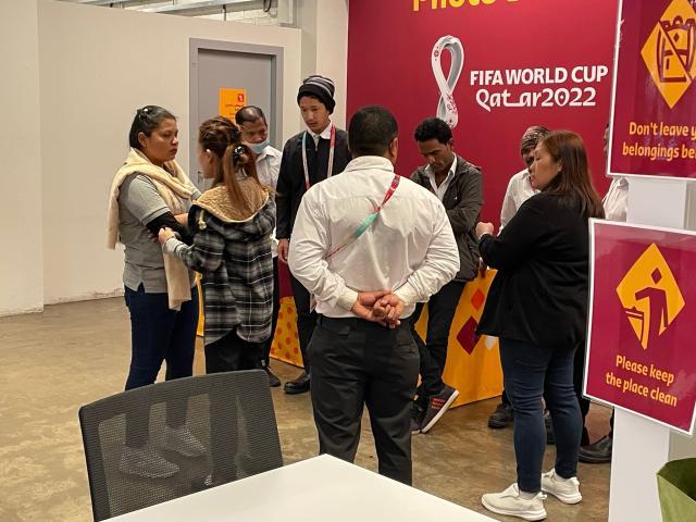 1672440282886018048.jpeg 万博体育-看看卡塔尔开的世界杯工资①猜猜洗手间保洁月薪?