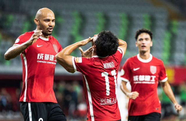 核心vs奇兵！泰山蓉城巴西双雄连场进球还在延续